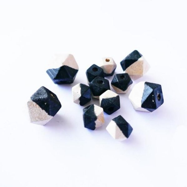 Rayher Perles En Bois Diamant – Noir 3