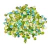 Paris Prix Lot De Sequins Déco Créatifs 14cm Vert 11