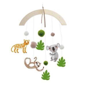 Paris Prix Kit Mobile Enfant Bois Hello Jungle 27cm Naturel 7