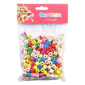 Paris Prix Kit Complet Bijoux Cubes Alphabet 20cm Multicolore 6