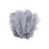 Paris Prix Lot De 35 Plumes Décoratives Sensa 16cm Gris Perle 10