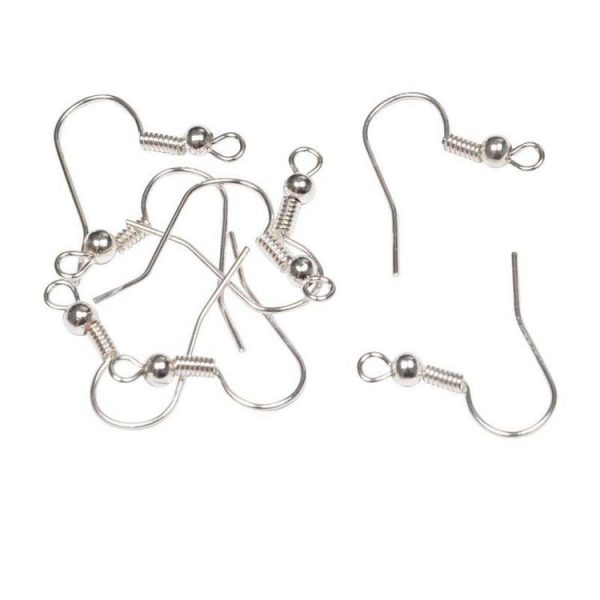 Paris Prix Lot De 8 Supports Boucles D’Oreilles 7cm Argent 1