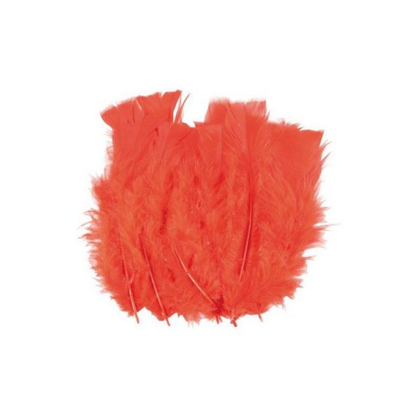 Paris Prix Lot De 35 Plumes Décoratives Sensa 16cm Rouge 1