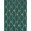 Paris Prix Lot De 6 Feuilles De Papier Patch Floral Damask 30x40cm Vert 10