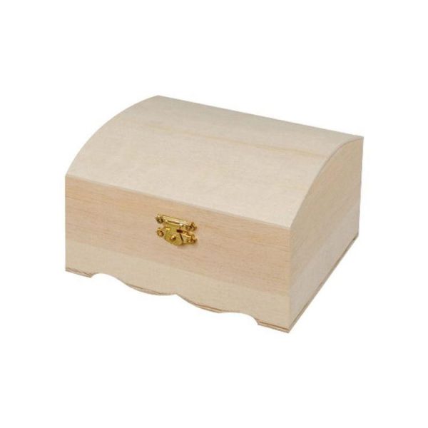 Paris Prix Mini Coffret En Bois Décoration 18cm Naturel 1