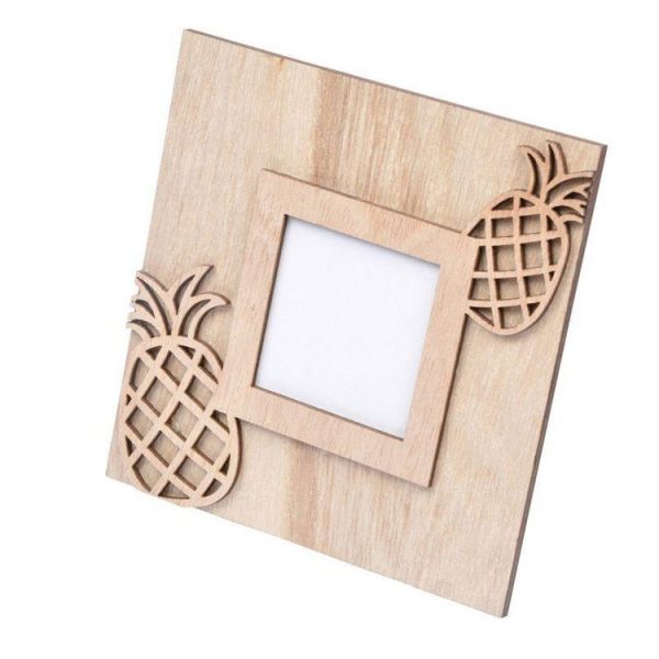 Paris Prix Cadre En Bois Ananas 14x14cm Naturel 1