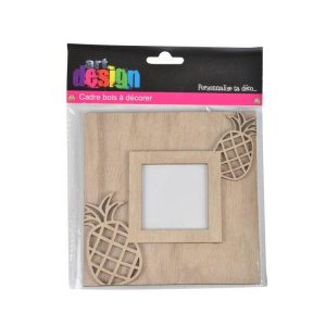 Paris Prix Cadre En Bois Ananas 14x14cm Naturel 6