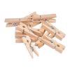 Paris Prix Lot De 12 Pinces En Bois Accroche 3cm Naturel 8