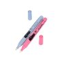 Paris Prix Lot De 2 Stylos à Colle Pointe Large 21cm Rose & Bleu 10