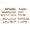 Paris Prix Lot De 10 Embellisseurs Mots Doux Naturel 10