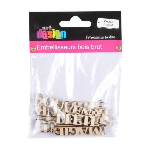 Paris Prix Lot De 10 Embellisseurs Mots Doux Naturel 3