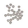 Paris Prix Lot De 26 Perles Pour Bijoux Heishi 0,6cm Argent 8