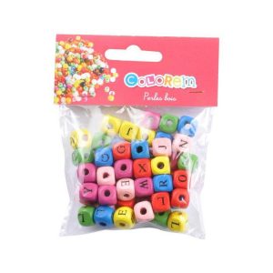 Paris Prix Lot De Perles Alphabet Pastel 12cm Multicolore 6