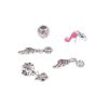 Paris Prix Lot De 5 Charms En Métal Dream Argent 5