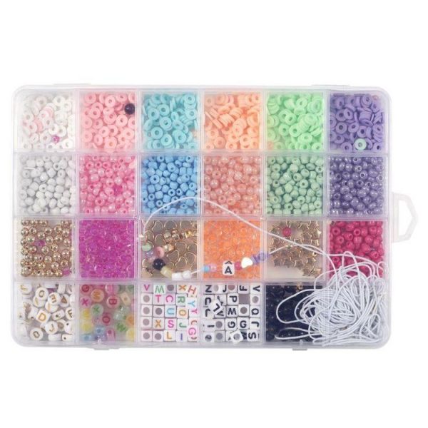 Paris Prix Boîte De 860 Perles Fantaisie 19cm Multicolore 1