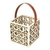 Paris Prix Panier Avec Anse Souple Cannage 10cm Naturel 5