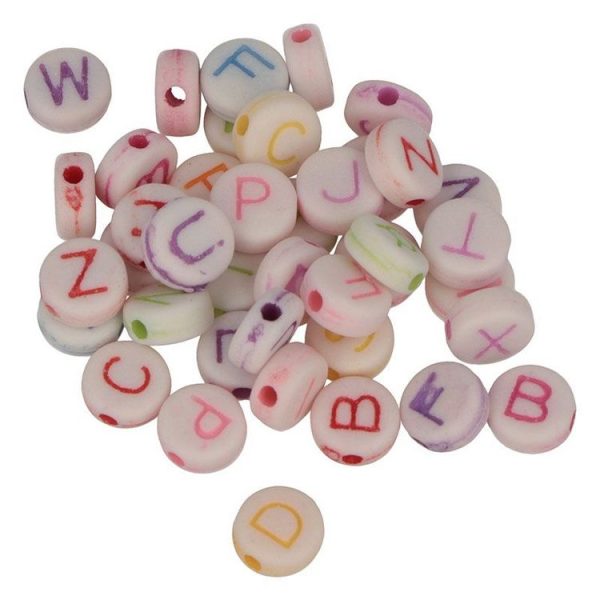 Artemio 300 Perles Alphabet 6 Mm – Lettres Colorées 3