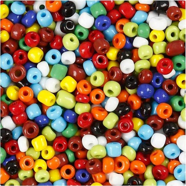 Youdoit Perles Rocaille Multicolores Ø 4 Mm – 130 G 1