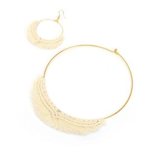 Graine Créative Kit Pour Faire Un Collier En Macramé – Ø 14 Cm 9