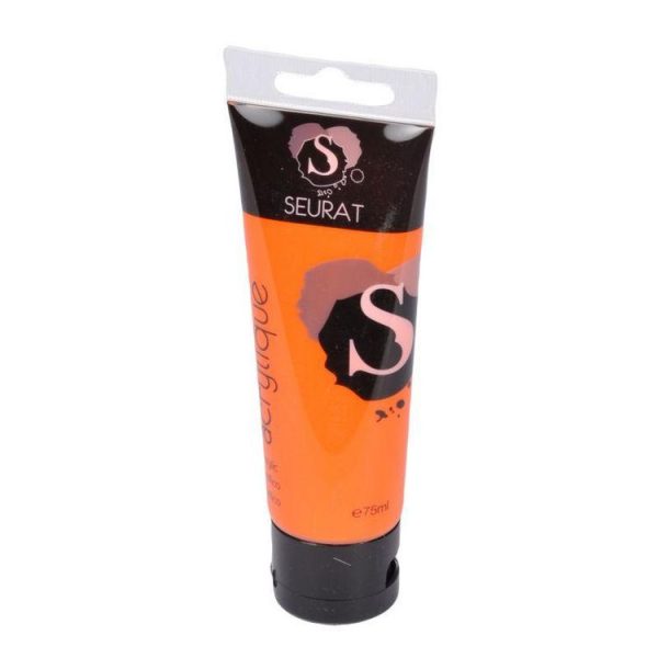 Paris Prix Tube De Peinture Acrylique Matisse 75ml Orange 1