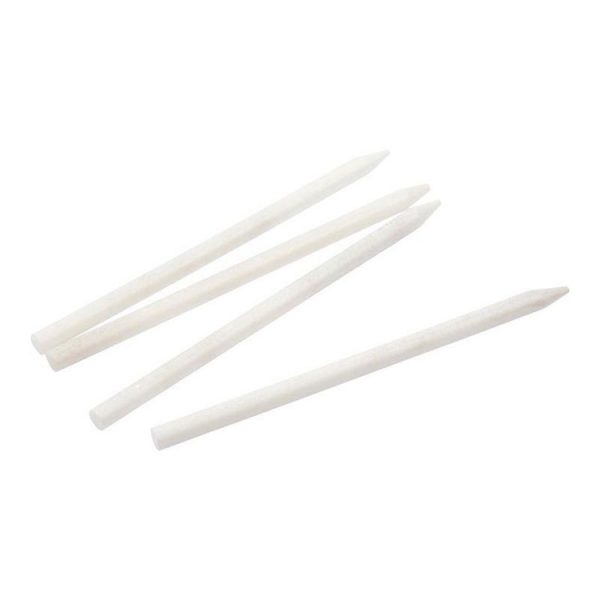 Paris Prix Lot De 4 Crayons Craie 12cm Blanc 1