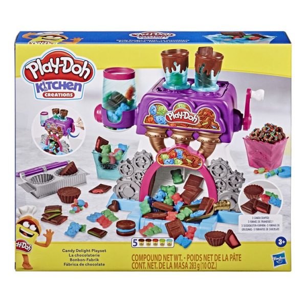 HASBRO Play-Doh – Pâte à Modeler – La Chocolaterie 1