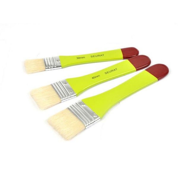 Paris Prix Lot De 3 Pinceaux Spalters Gesso Vert 1