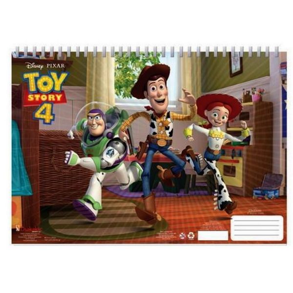 Cahier De Dessin Toy Story Livre De Coloriage Stickers Regle Pochoir Album 1