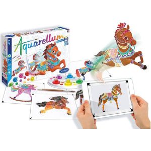 Sentosphère Coffret De Peinture Aquarellum Live Chevaux 6