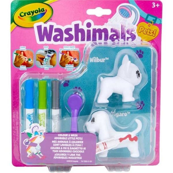 GOLIATH Crayola Washimals Pets Blister 1