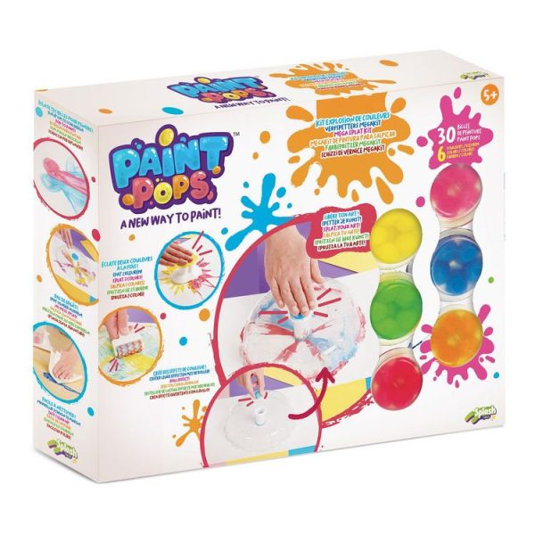 SPLASH TOYS Peinture – Paint Pops Kit Explosion De Couleurs 1