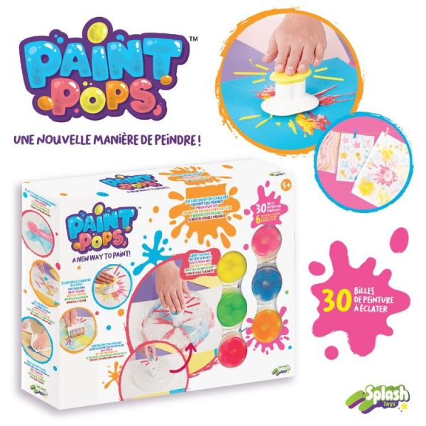 SPLASH TOYS Peinture – Paint Pops Kit Explosion De Couleurs 3