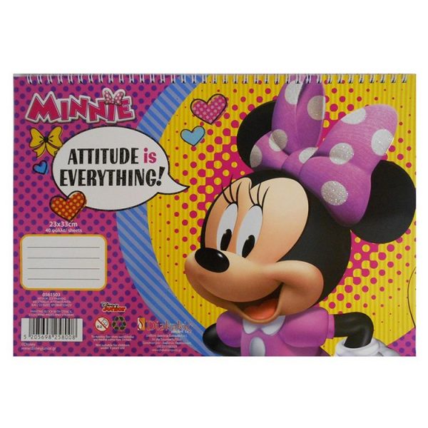 Cahier De Dessin Minnie Livre De Coloriage Stickers Regle Pochoir Disney 1