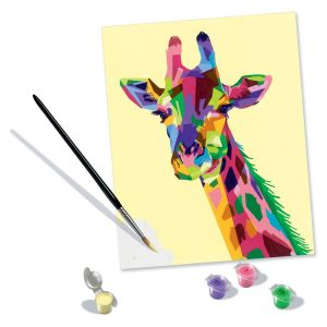 RAVENSBURGER Tableau Girafe – 24×30 Cm – CreArt 7