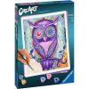 RAVENSBURGER Tableau Hibou – 24×30 Cm – CreArt 13