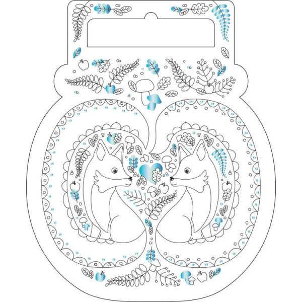 MegaCrea Carnet De Coloriage Enfant Avec Foil 24 Pages Animaux Câlins 3