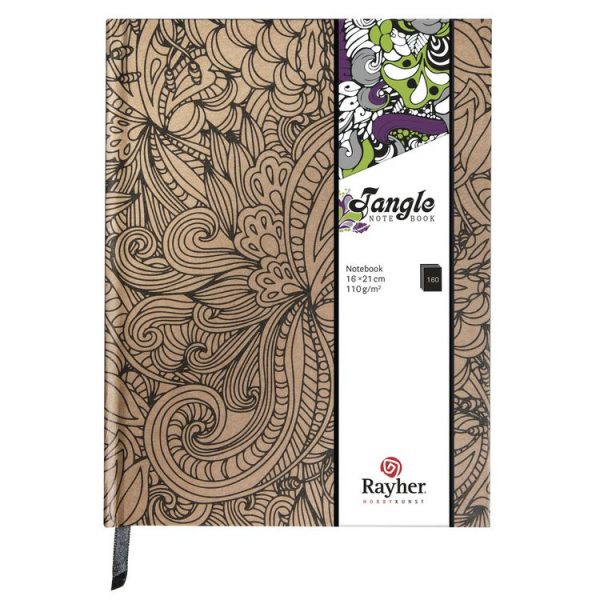 Rayher Livre Coloriage Méditatif Agenda Jungle 16x20cm 1