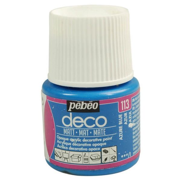 Pebeo Peinture Acrylique 45 Ml Azur 1