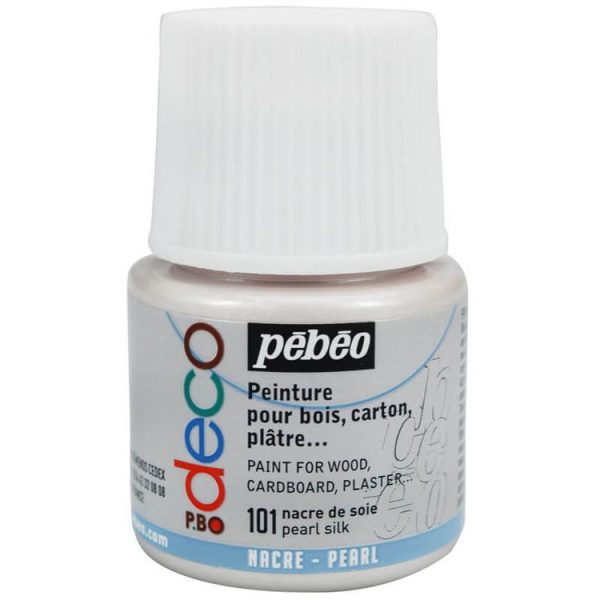 Pebeo Peinture Acrylique Nacre Soie 45 Ml 1