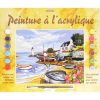 PICWICTOYS Peinture Par Numéro Rivage Breton 30 X 40 Cm 5