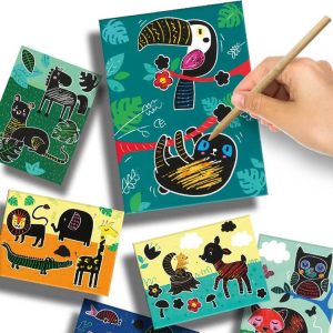 SES Creative Cartes à Gratter: Animaux 7