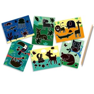 SES Creative Cartes à Gratter: Animaux 9