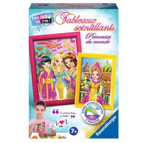 RAVENSBURGER Tableaux Scintillants : Princesses Du Monde 1