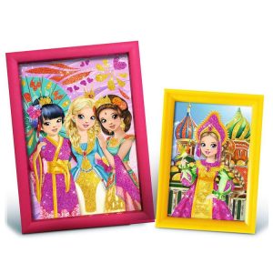 RAVENSBURGER Tableaux Scintillants : Princesses Du Monde 9