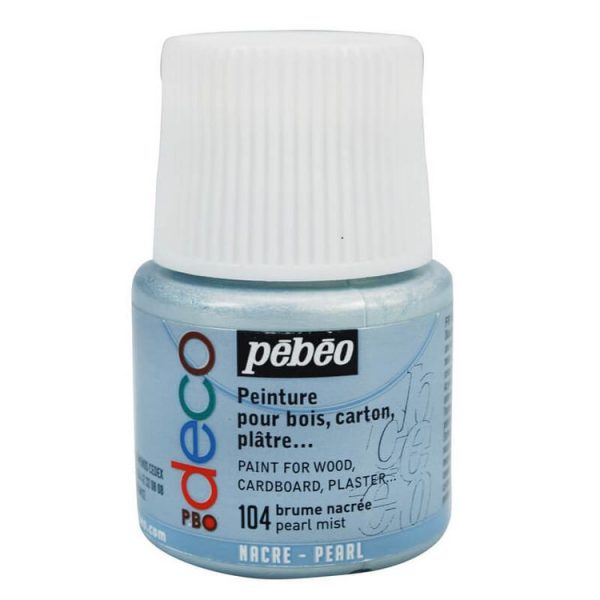 Pebeo Peinture Acrylique Nacre Brume 45ml 1