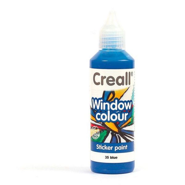 Creall Peinture Repositionnable Pour Vitres Creall Glass 80 Ml – Bleu Foncé 1