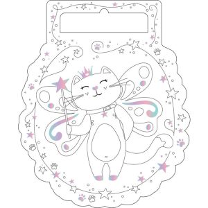 MegaCrea Carnet De Coloriage Enfant Avec Foil 24 Pages Animaux Rigolos 6