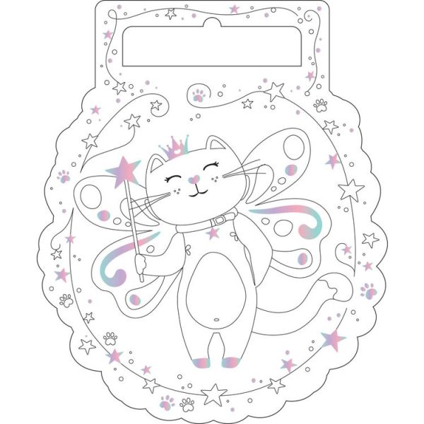 MegaCrea Carnet De Coloriage Enfant Avec Foil 24 Pages Animaux Rigolos 3