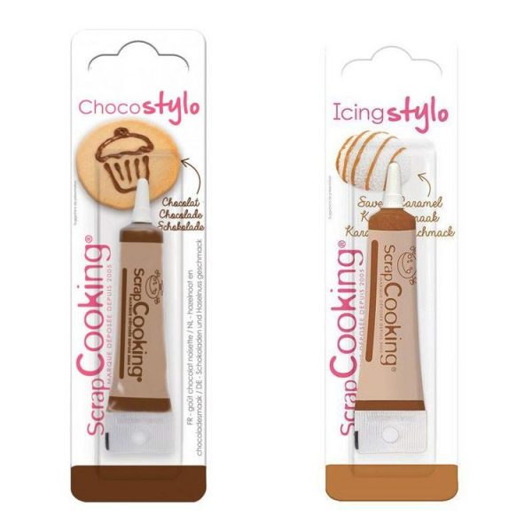 SCRAPCOOKING 2 Stylos Alimentaires – Caramel & Chocolat 1