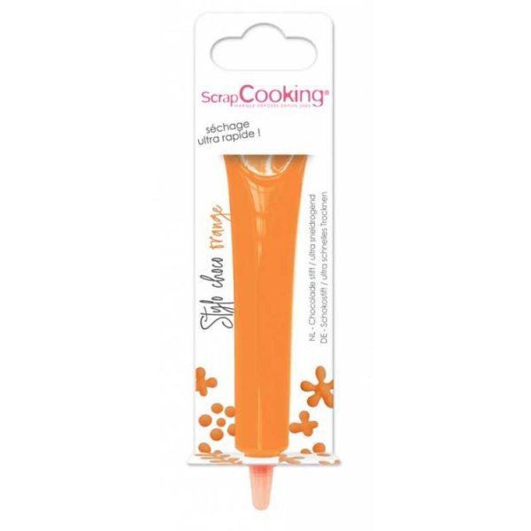 SCRAPCOOKING Stylo Au Chocolat Orange 25 G 1